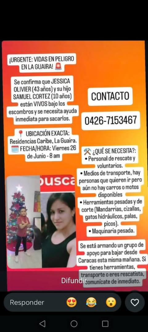Foto de Jessica Oliver y Samuel Cortez
