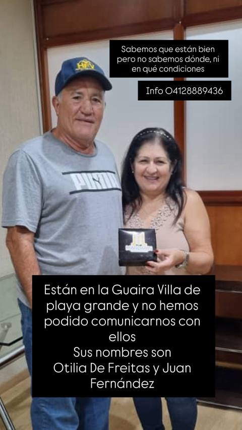 Foto de Otilia De Freitas Y Juan Fernández
