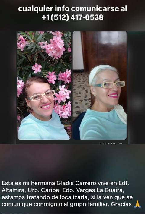 Foto de GLADYS JOSEFA CARRERO MONTILVA