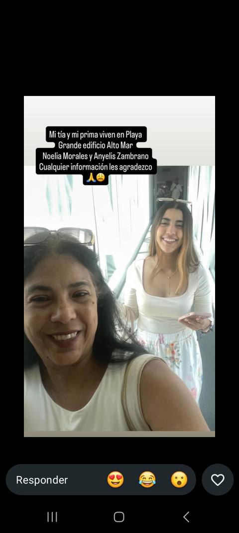 Foto de Noelia del Valle/ Anyelis Gleimar Morales Rodriguez/Zambrano Morales