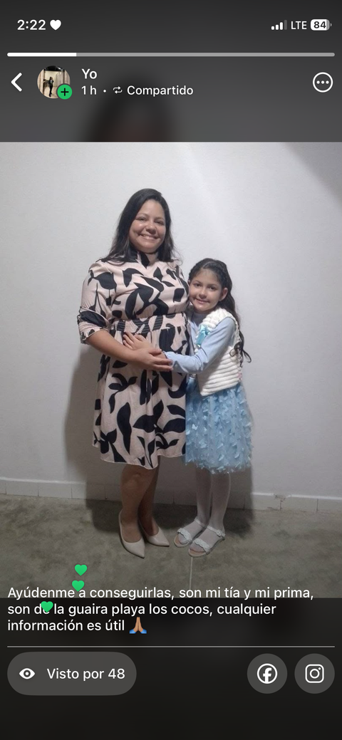 Foto de Herolys y Ruth Saraí Márquez