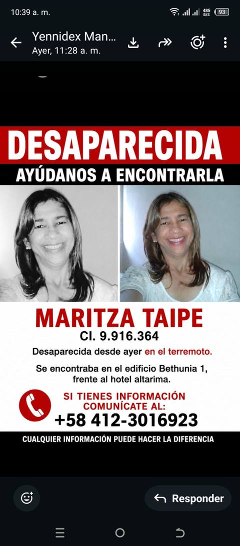 Foto de Mariza Taipe