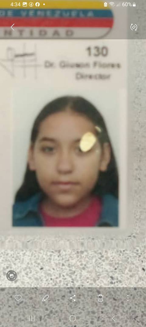 Foto de Sabrina Antonella Urdaneta campo