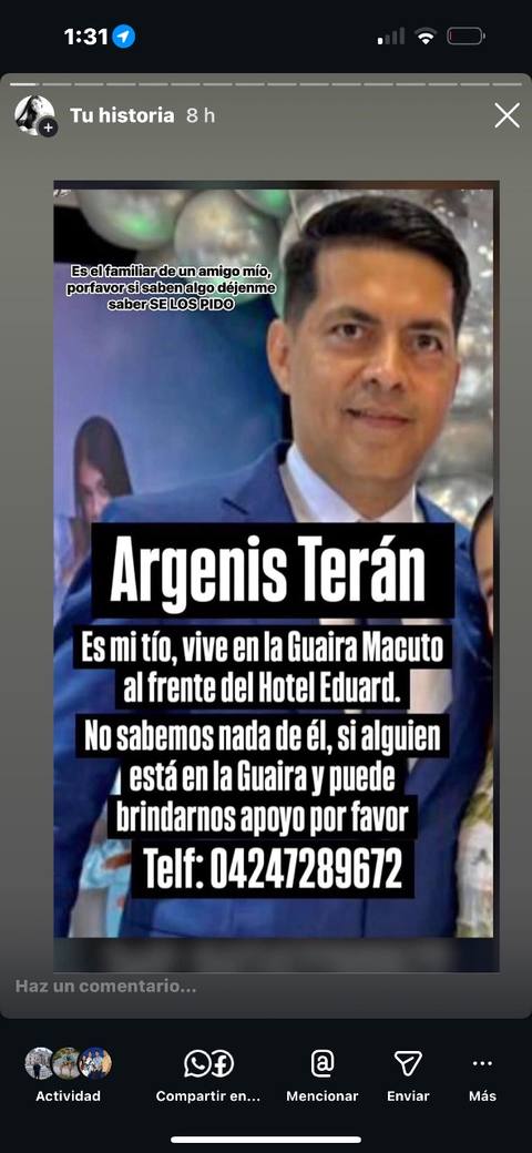 Foto de Argenis Teran