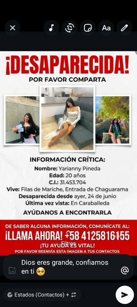 Foto de Yarianny Pineda