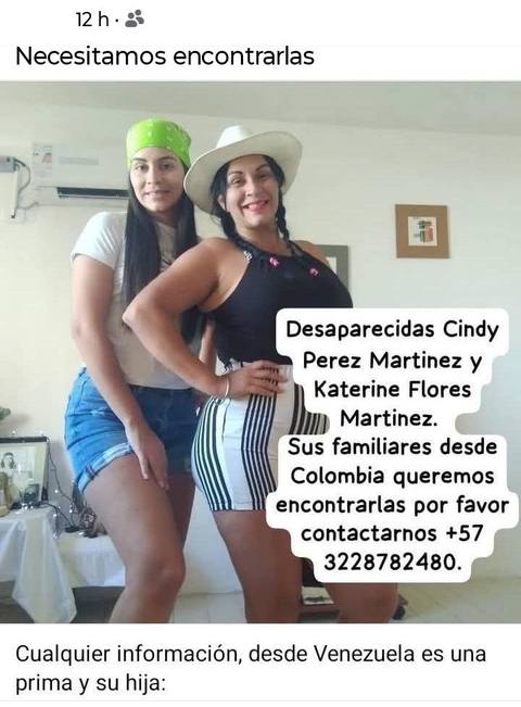 Foto de Cindy Pérez Martínez y Katerine Flores Martínez