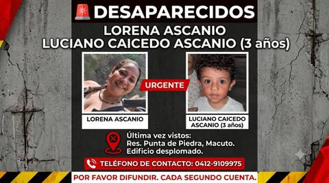 Foto de Lorena Ascanio y Luciano Caicedo