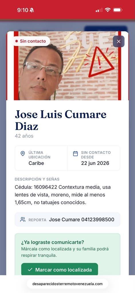 Foto de José Luis Cumare Díaz