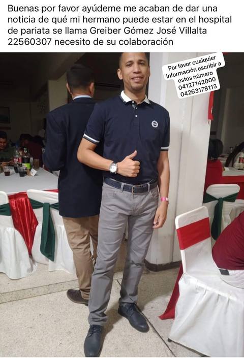 Foto de Greiber jose gomez villalta